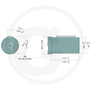 M+S Silnik MR 315cc D=32mm G 1/2'’ 11970859