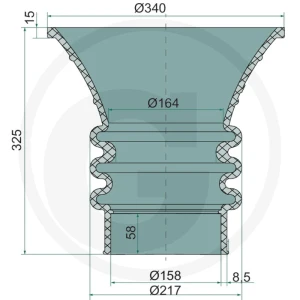 GRANIT Lejek dokujący Premium 6" 11302815