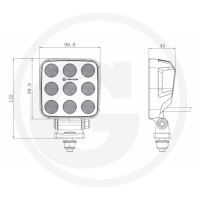 GRANIT Reflektor roboczy LED, 10 szt. 18439564 - Sklep PoltechParts