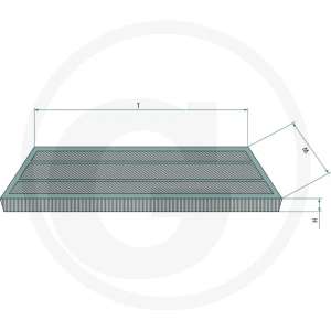 Fleetguard Filtr kabinowy 739AF26183