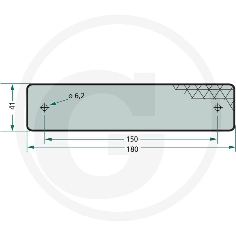 GRANIT Odblask 70799235 - 70799235 - Sklep rolniczy PoltechParts