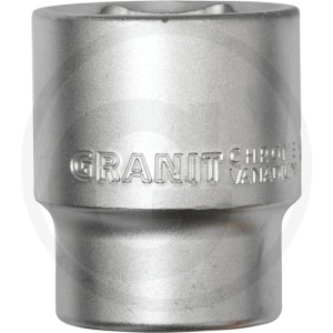 GRANIT BLACK EDITION 3/4" Nasadka sześciokątna, krótka, 41 mm 7301210