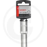 GRANIT BLACK EDITION 1/2" Nasadka sześciokątna, długa, 13 mm 7301224 - 7301224 - Sklep rolniczy PoltechParts