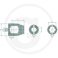Walterscheid Widełki wpustowe 395366861 - 395366861 - Sklep rolniczy PoltechParts