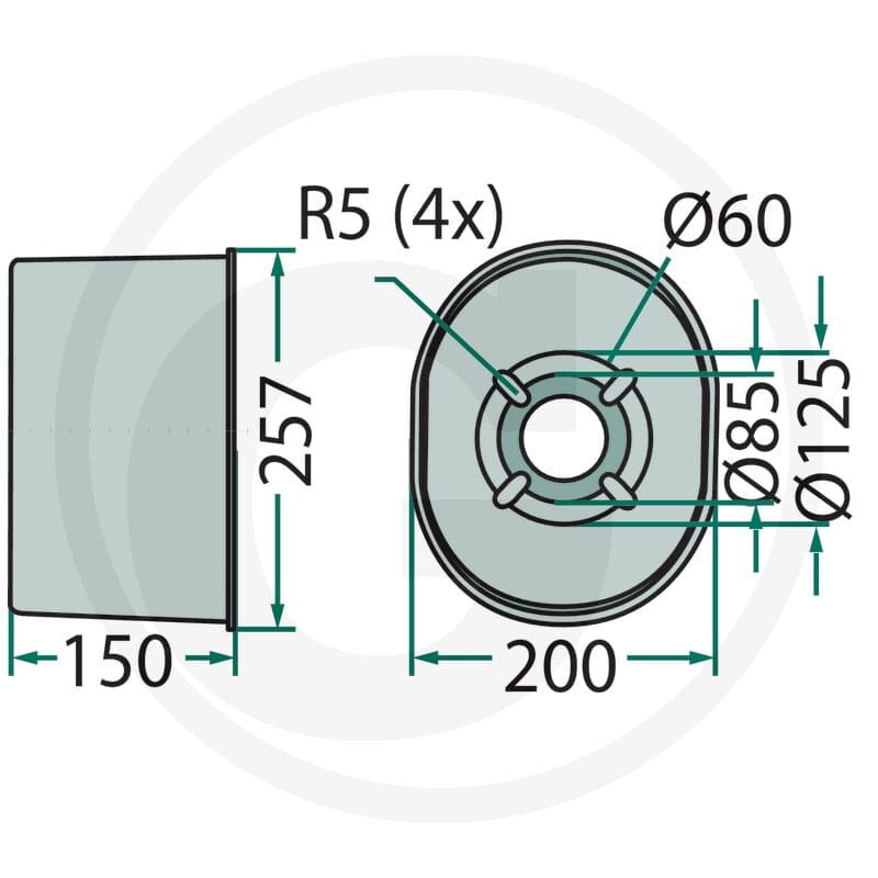 Weasler Osłona przegubu 397390820921 - 397390820921 - Sklep rolniczy PoltechParts