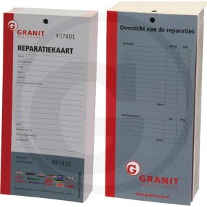 GRANIT Karta napraw 37279999NL