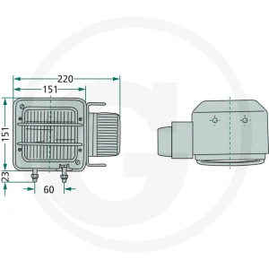 Cobo Reflektor kierunkowy 22705619000