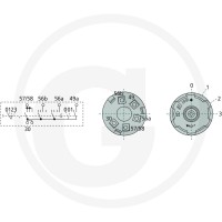 Cobo Włącznik obrotowy 22723110000 - 22723110000 - Sklep rolniczy PoltechParts