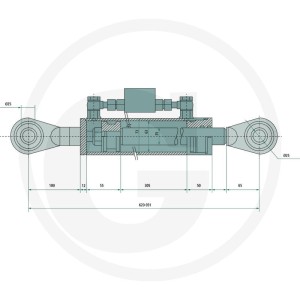 GRANIT Łącznik górny hydrauliczny 20000214