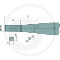 SHW Ząb 43006802001 - Sklep PoltechParts