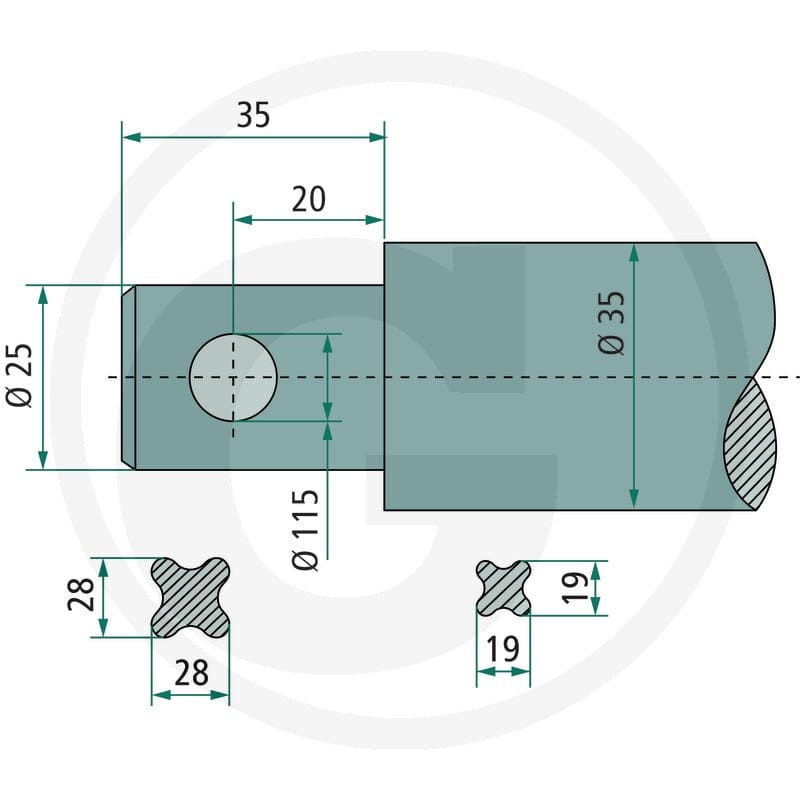 SHW Ząb 43014000000 - Sklep PoltechParts