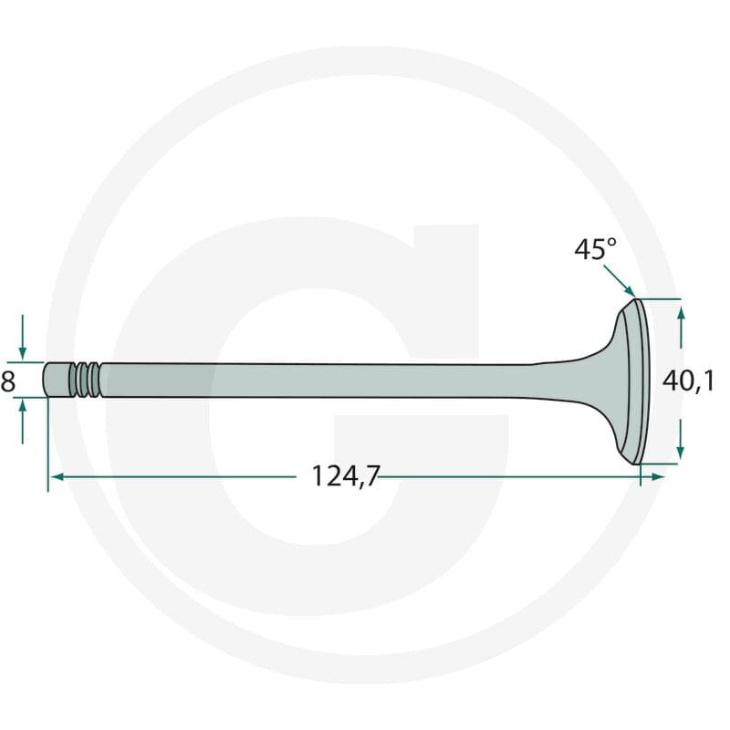 GRANIT Zawór ssący 38004546 - 38004546 - Sklep rolniczy PoltechParts