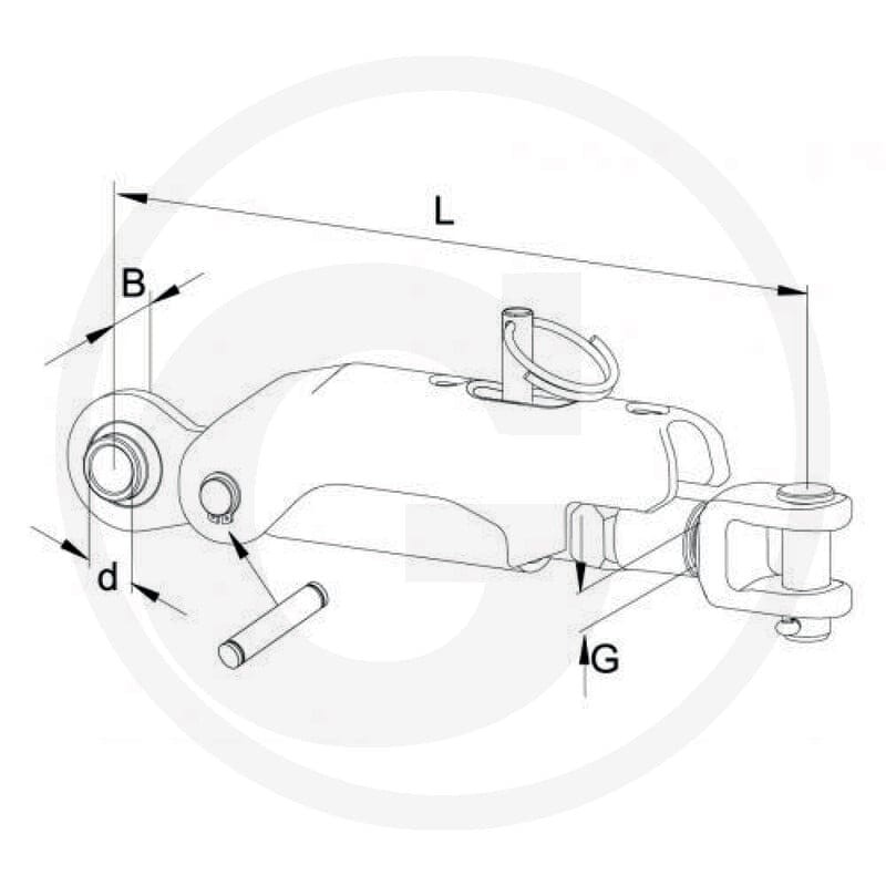 Walterscheid Stabilizator mechaniczny 395… | poltechparts.pl