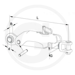 Walterscheid Stabilizator mechaniczny 395204526