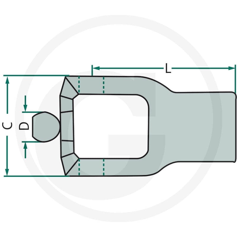 Weasler Widełki wciskowe 397428036120 - 397428036120 - Sklep rolniczy PoltechParts