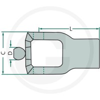 Weasler Widełki wciskowe 397428036120 - 397428036120 - Sklep rolniczy PoltechParts