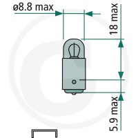 Philips Żarówka kulista T3W 44713910CP | poltechparts.pl