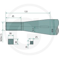 SHW Ząb 43006002000 - Sklep PoltechParts