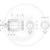 Walterscheid Widełki wpustowe 395133990 | poltechparts.pl