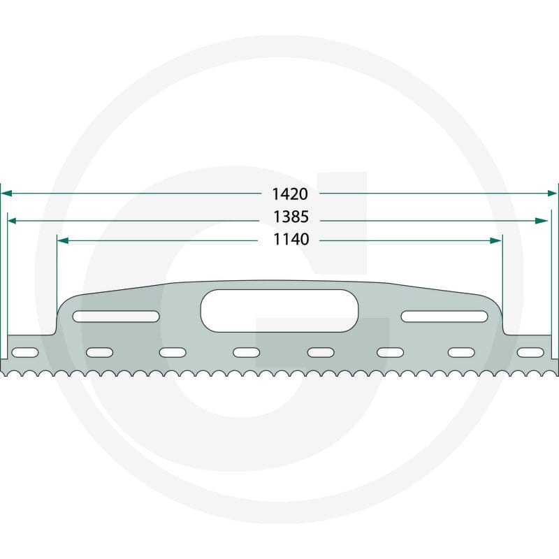 GRANIT Nóż główny 52752776 - 52752776 - Sklep rolniczy PoltechParts