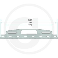 GRANIT Nóż główny 52752776 - 52752776 - Sklep rolniczy PoltechParts