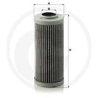 MANN FILTER Filtr hydrauliczny HD 509 565H… | poltechparts.pl