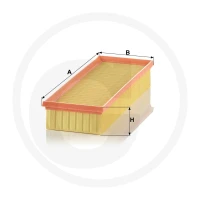MANN FILTER Filtr powietrza 565C37132 - 565C37132 - Sklep rolniczy PoltechParts