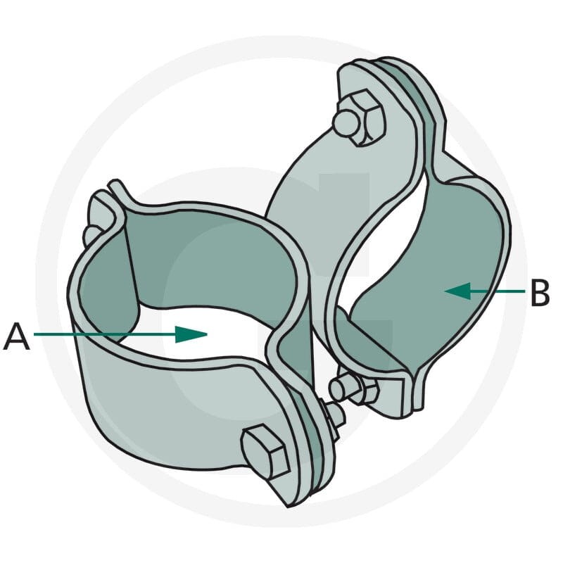 GRANIT Obejma poprzeczna 58083268 - 58083268 - Sklep rolniczy PoltechParts