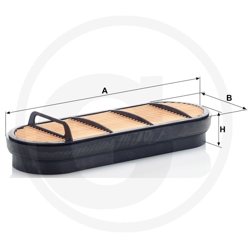 MANN FILTER Filtr powietrza 565CF30100 - 565CF30100 - Sklep rolniczy PoltechParts