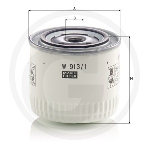 MANN FILTER Filtr oleju silnikowego 565W913.1
