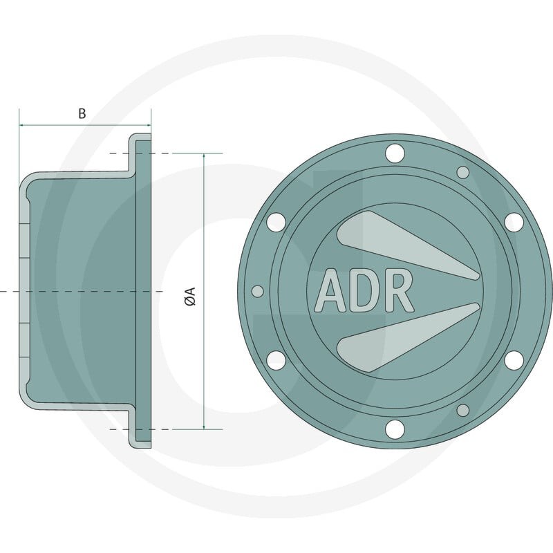 A.D.R Zestaw pokryw osi 22000024 - Sklep PoltechParts