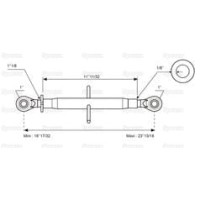 Cięgło G. Kat 2-2 420mm-620mm | poltechparts.pl