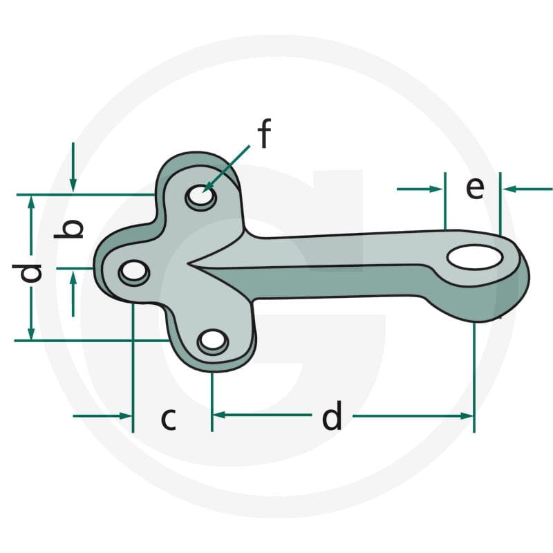 GRANIT Oczko zamykacza 22010025 - 22010025 - Sklep rolniczy PoltechParts