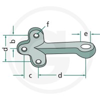 GRANIT Oczko zamykacza 22010025 - 22010025 - Sklep rolniczy PoltechParts