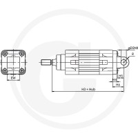 GRANIT ZTI-BEF-BA-80 Mocowanie wahliwe 60631601016 - Sklep PoltechParts