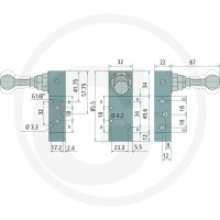 GRANIT VAZ-HHH530-E-1/8 1 - Rozdzielacz ręczny 606AZ5213ALL90 - 606AZ5213ALL90 - Sklep rolniczy PoltechParts