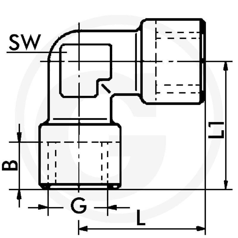 GRANIT F-WI-1/2-MSv Kolanko 60612352009 - 60612352009 - Sklep rolniczy PoltechParts