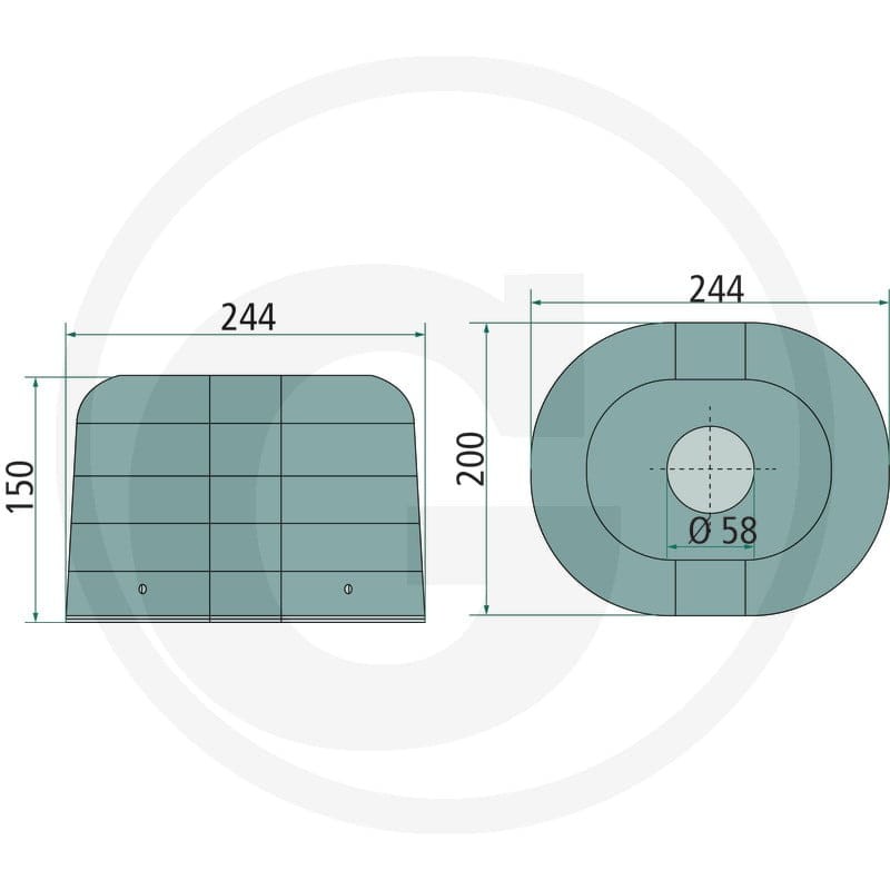 GRANIT Osłona przegubu 614397174 - 614397174 - Sklep rolniczy PoltechParts