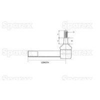 Przegub Kulowy, Długość: 395mm | poltechparts.pl