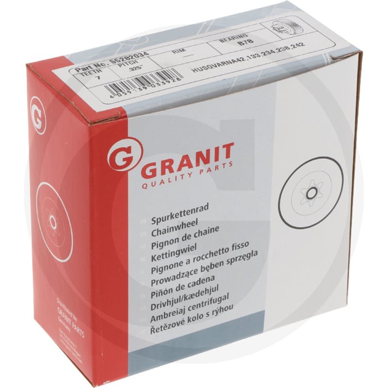 GRANIT Endurance Cut Koło łańcuchowe prowadzące 55282034 - 55282034 - Sklep rolniczy PoltechParts