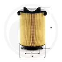 MANN FILTER Filtr powietrza 565C14130 - 565C14130 - Sklep rolniczy PoltechParts
