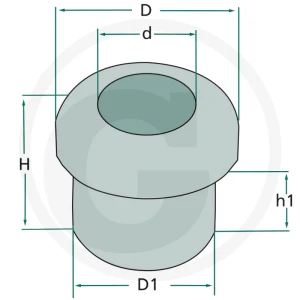GRANIT Tulejka gumowa 50750280112