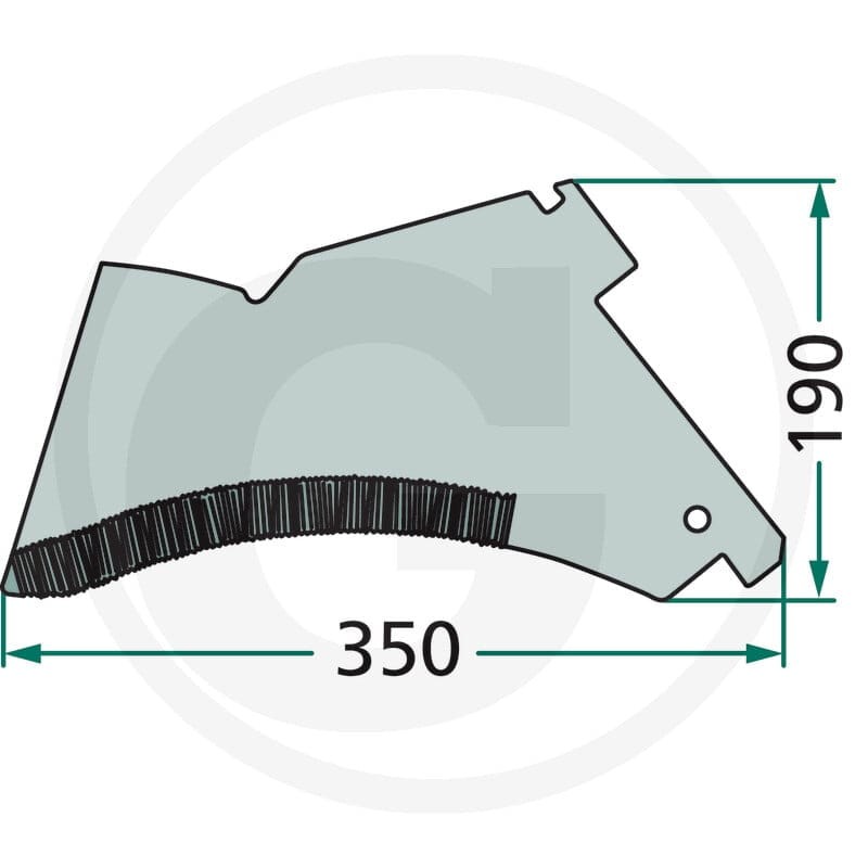 GRANIT Nóż 52563117400F - 52563117400F - Sklep rolniczy PoltechParts