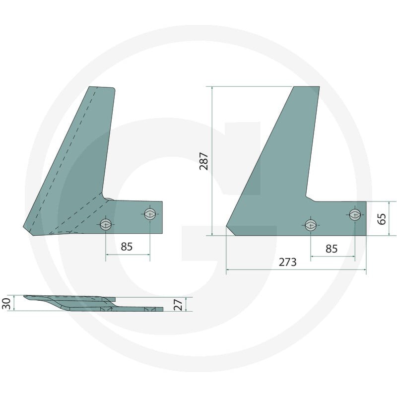GRANIT Krój płozowy 5602700040 - 5602700040 - Sklep rolniczy PoltechParts