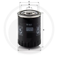 MANN FILTER Filtr oleju silnikowego 565W932 - 565W932 - Sklep rolniczy PoltechParts