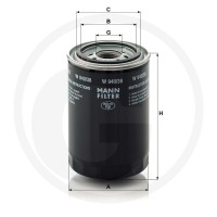 MANN FILTER Filtr oleju hydraulicznego/prz… | poltechparts.pl