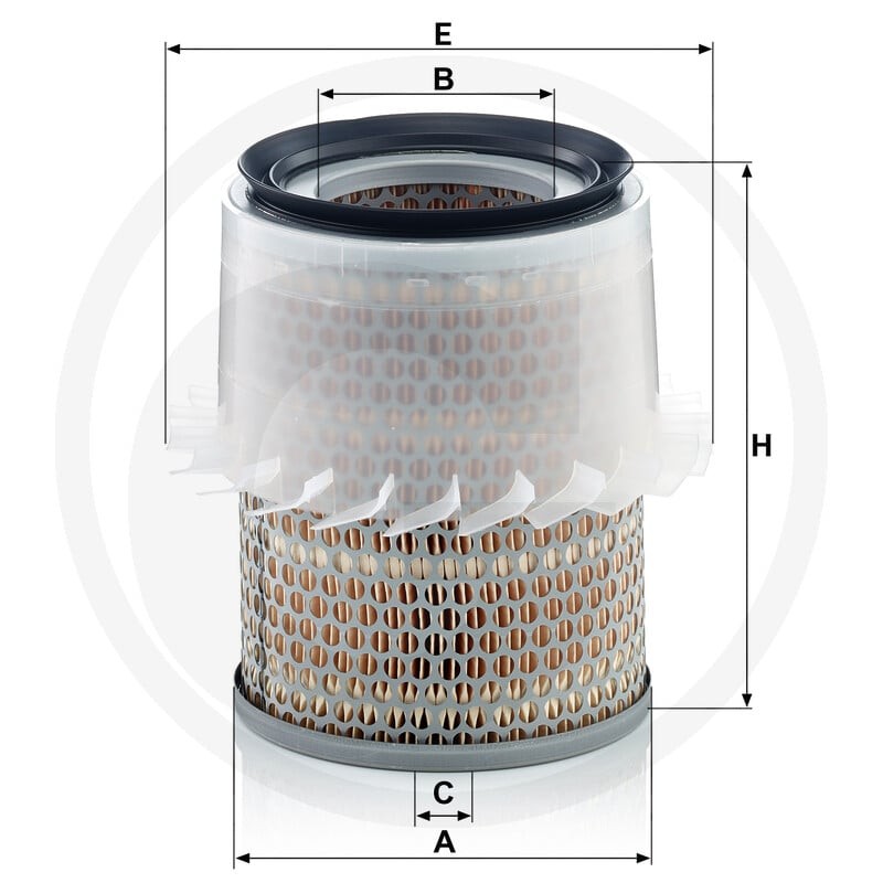 MANN FILTER Filtr powietrza C 16 148 565C16148 - 565C16148 - Sklep rolniczy PoltechParts