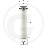 MANN FILTER Filtr powietrza wtórnego 565CF811 - 565CF811 - Sklep rolniczy PoltechParts