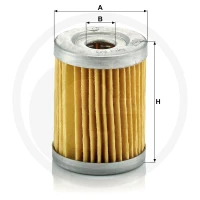 MANN FILTER Filtr oleju 565MH50 | poltechparts.pl