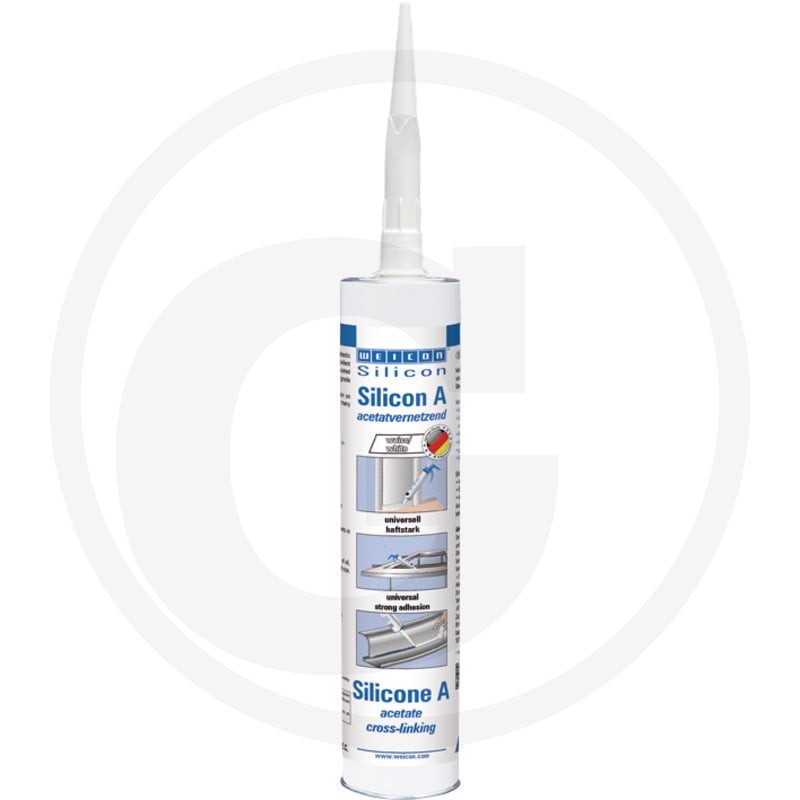 WEICON Czarny silikon RAL 9017 50013003310